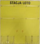 Tablica cieni, stacja LOTO  na kłódki, przywieszki, szekle, PLS-026