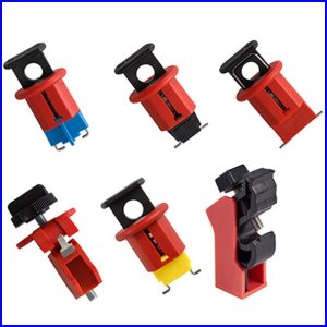 Zestaw blokad wyłączników miniaturowych Brady 805853