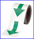 Taśma fotoluminescencyjna kierunkowa, strzałka, jodełka, BRADY 090971, 090973