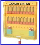Stacja LOTO, duża PREMIUM na 20 kłódek PLS-303K